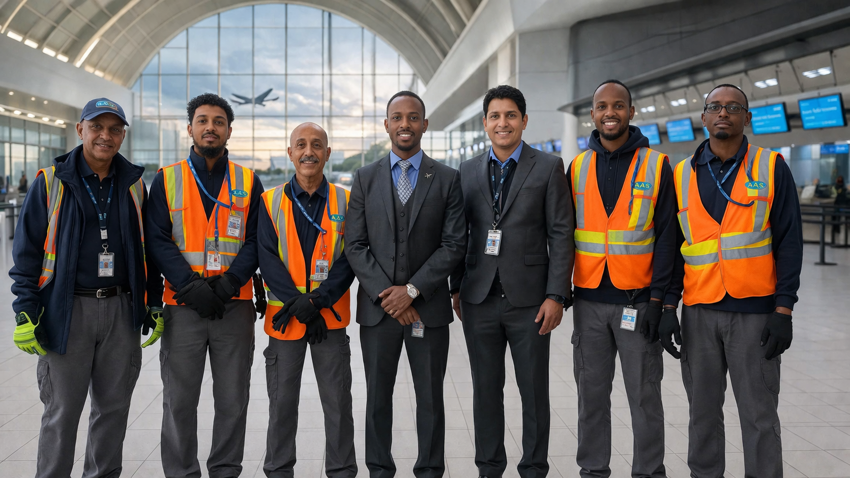 AAS Canada team in airport operations