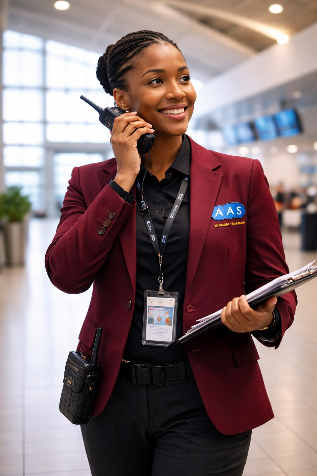 AAS Canada staff in airport operations